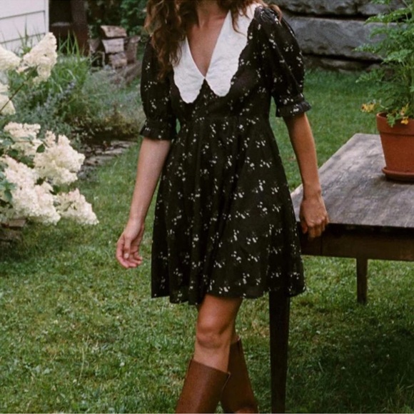 Christy Dawn Mischa Dress in Noir Dancing Chamomile - Picture 5 of 15